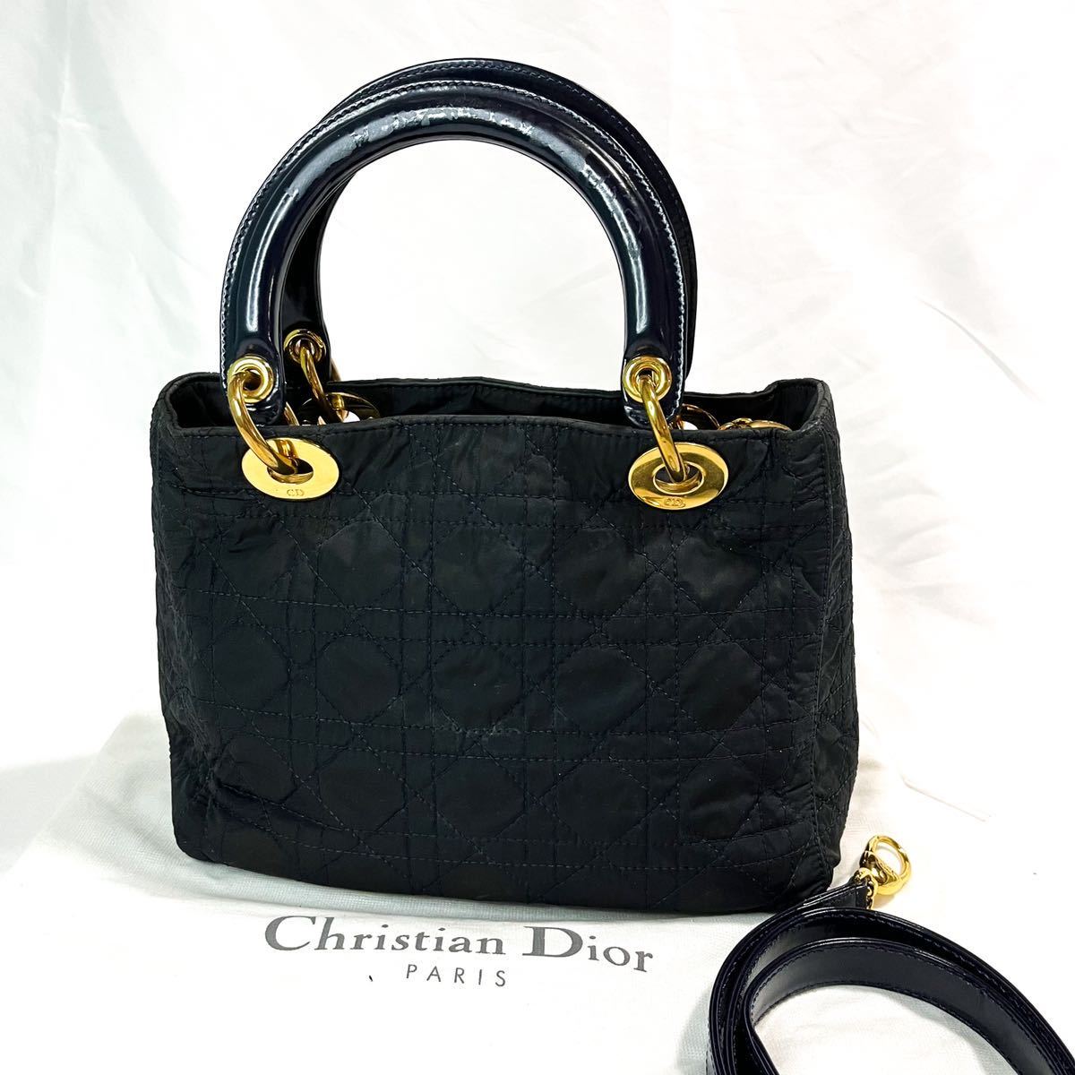 □ 1円 □ 希少 美品 Christian Dior クリスチャン ディオール レディ