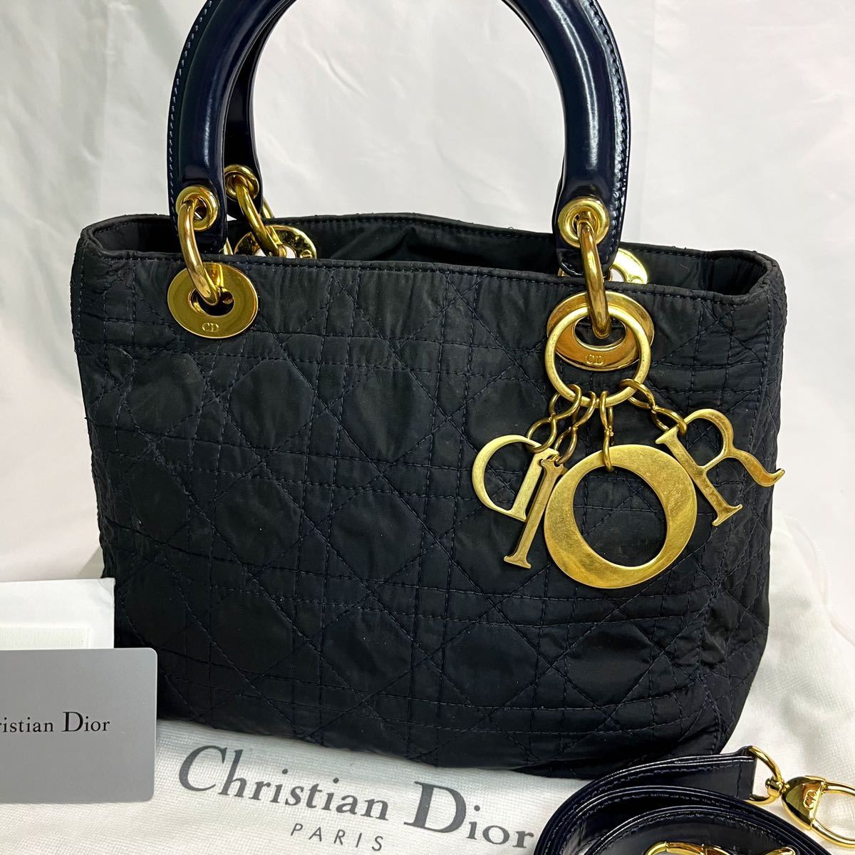 □ 1円 □ 希少 美品 Christian Dior クリスチャン ディオール レディ
