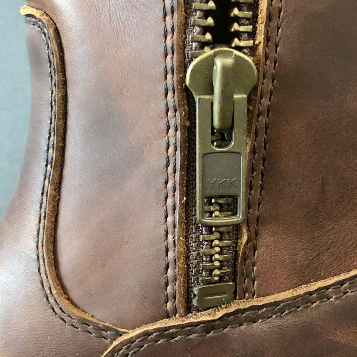 ホーウィン クロムエクセル レザー 製 ZIPPERED エンジニア ホーウィン クロムエクセル レザー 製 ZIPPERED エンジニア
