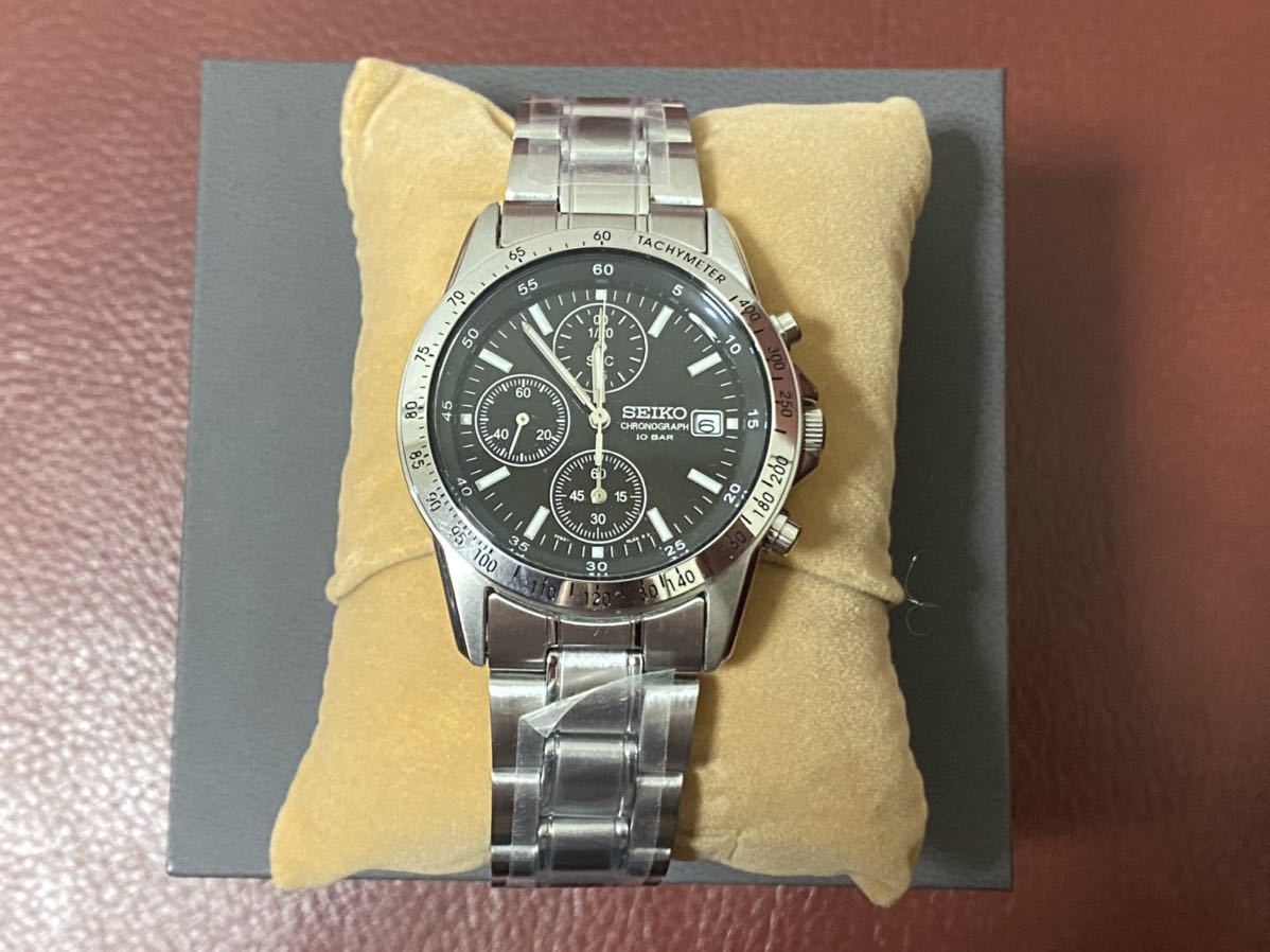 未使用品 SEIKO CHRONOGRAPH セイコー クロノグラフ 7T92-0DW0