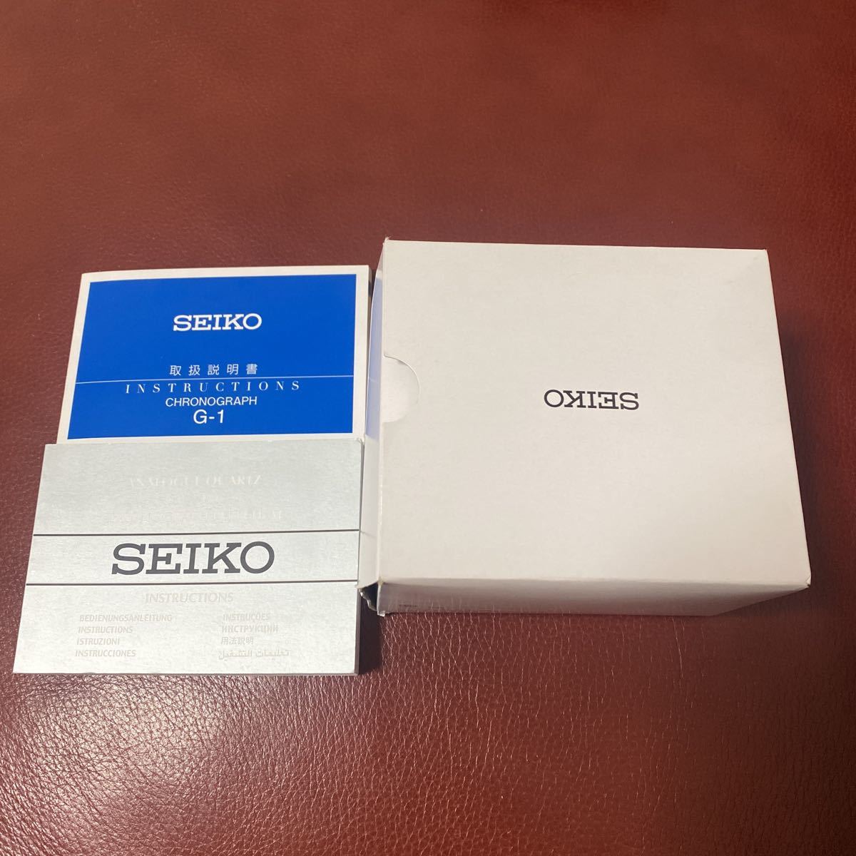 未使用品 SEIKO CHRONOGRAPH セイコー クロノグラフ 7T92-0DW0