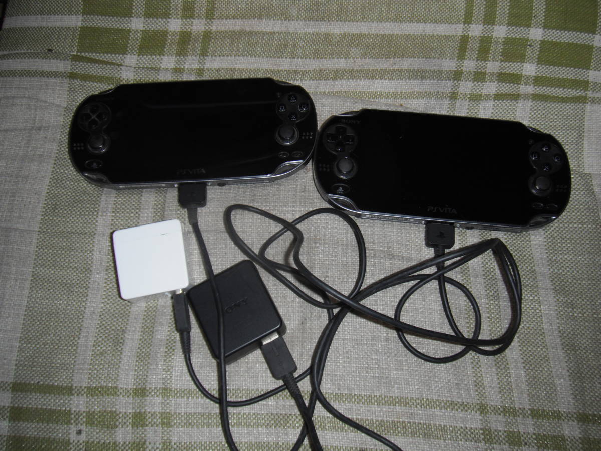 ソニー PS Vita SONY PCH-1000 ジャンク品2台