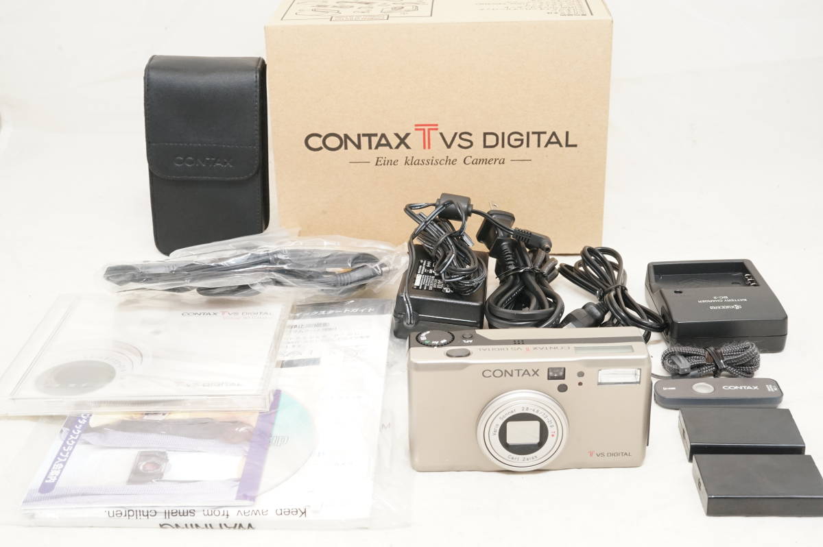 美品元箱付! CONTAX コンタックス TVS DIGITAL コンパクトデジタル