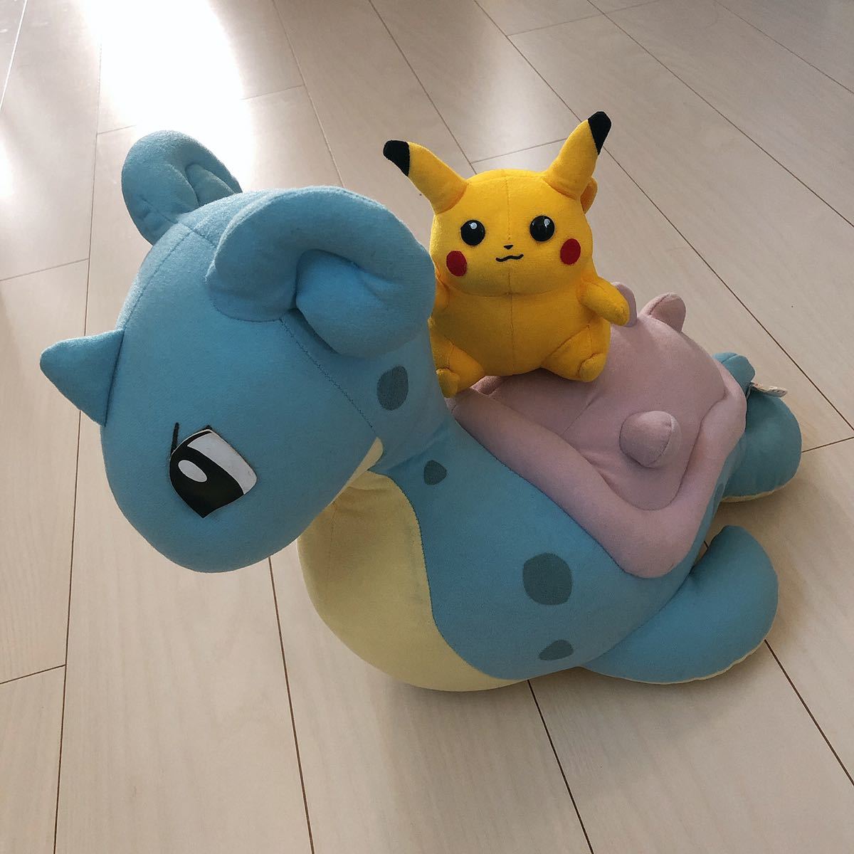 売り尽くし価格 Bigぬいぐるみ ピカチュウ ポケモン ラプラス特大サイズ 一番くじ 激レア1999年レトロ バンプレスト なみのり ビッグ 安いそれに目立つ