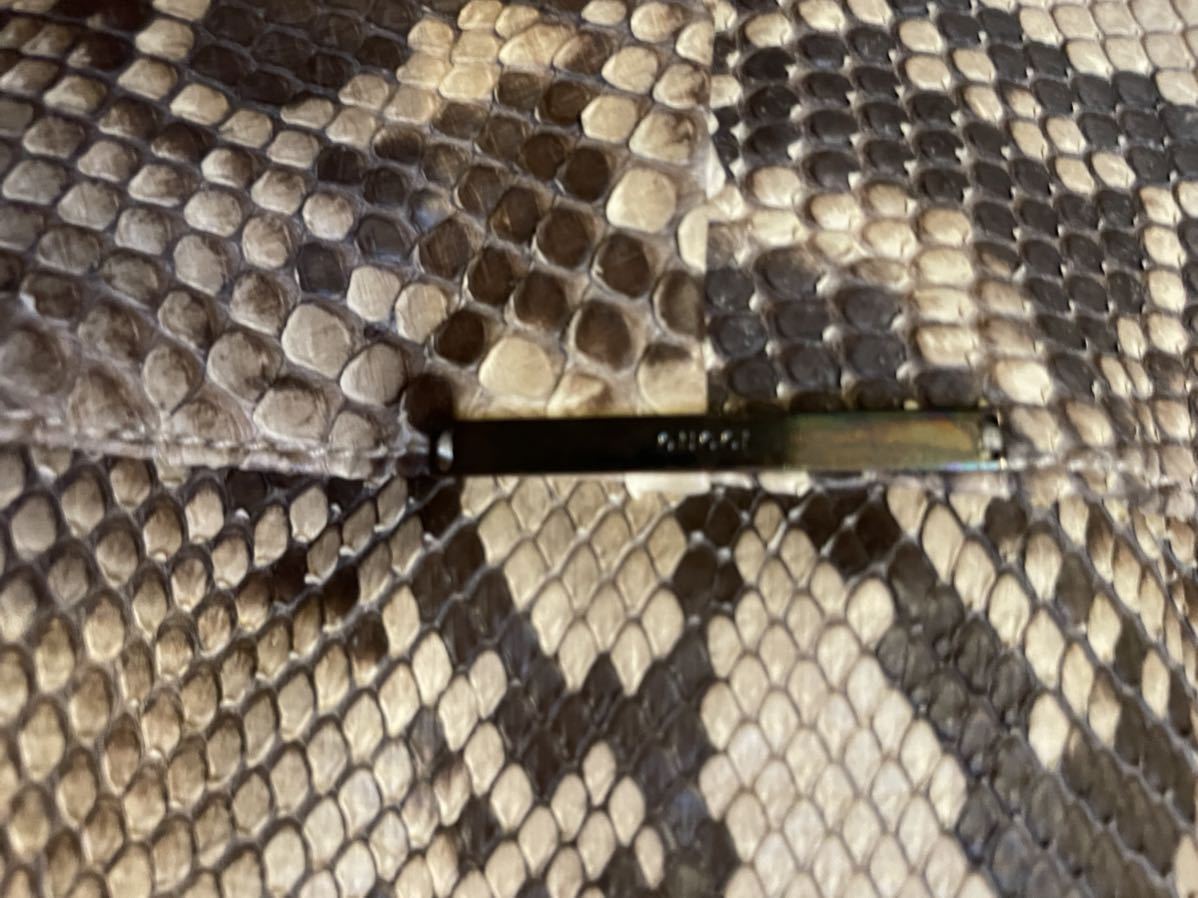 GUCCI リアルパイソン 蛇皮 ジャケット 蛇革 ブルゾン サイズ44 XS トムフォード グッチ