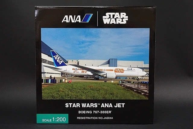 全日空商事 1/200 STAR WARS スターウォーズ ANA JET B767-300ER 