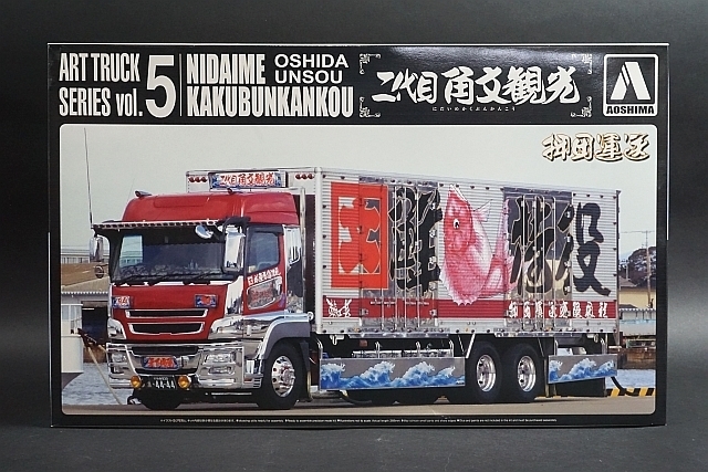 ヤフオク! - ☆ AOSHIMA アオシマ 1/32 アートトラック V...