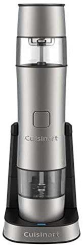 Cuisinartクイジナート　ソルト＆ペッパーグラインダーSG-3J　電動ミル充電式　ステンレススチール　塩　胡椒　スパイスミル