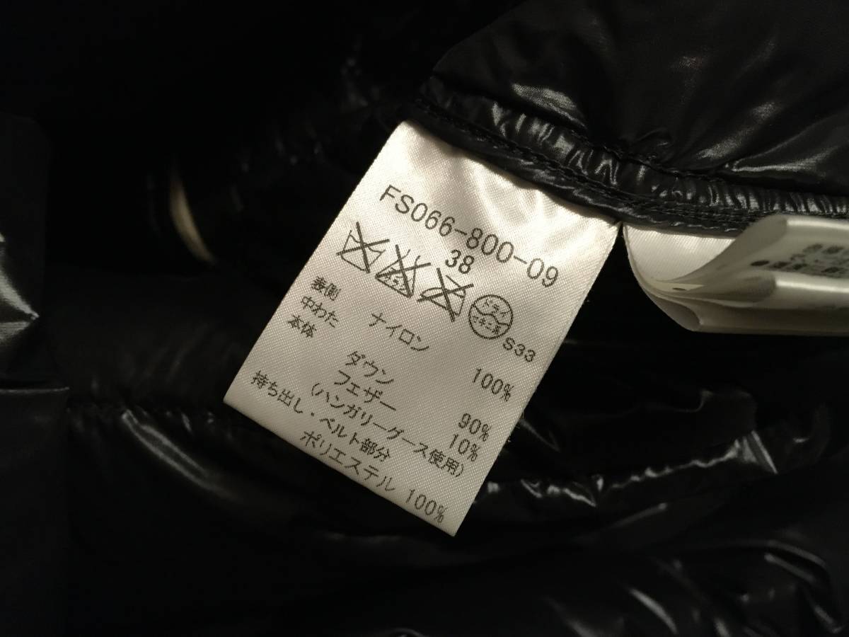 極美品 BURBERRY LONDON バーバリーロンドン 高級 ダウン コート38