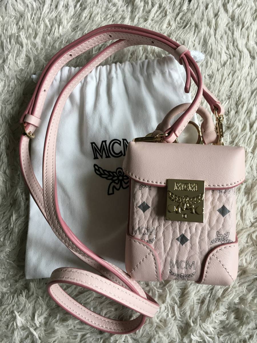 極美品 MCM(エム シー エム)ミニ ショルダー バッグ | www