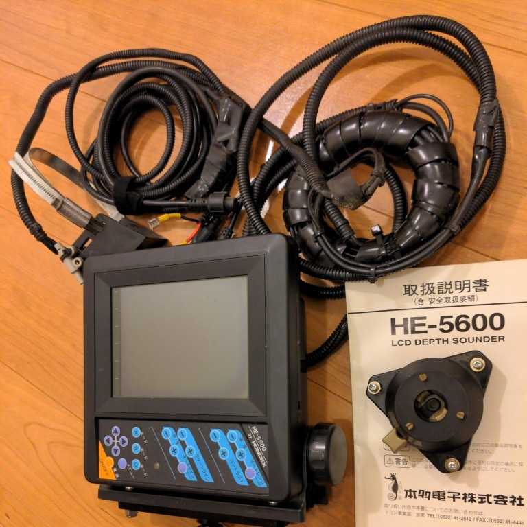 魚群探知機】ホンデックス HE5600 | tspea.org