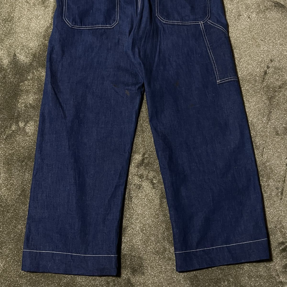 40s ヴィンテージ MADEWELL デニム オーバーオール ワーク 40s ヴィンテージ MADEWELL デニム オーバーオール ワーク