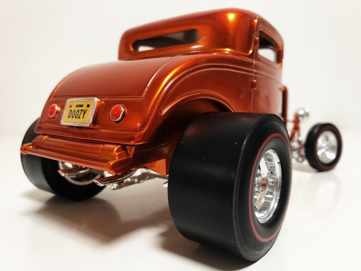 HotWheelsホットウィール/'32 Fordフォード Coupeクーペ オレンジ Hotrodホットロッド 1/18 絶版