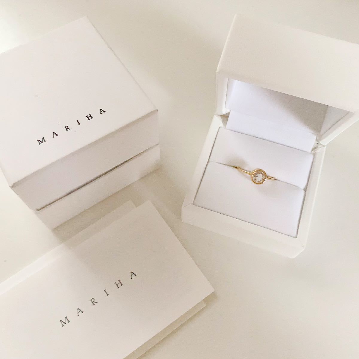 マリハ MARIHA クリスタル リング K18 ccorca.org