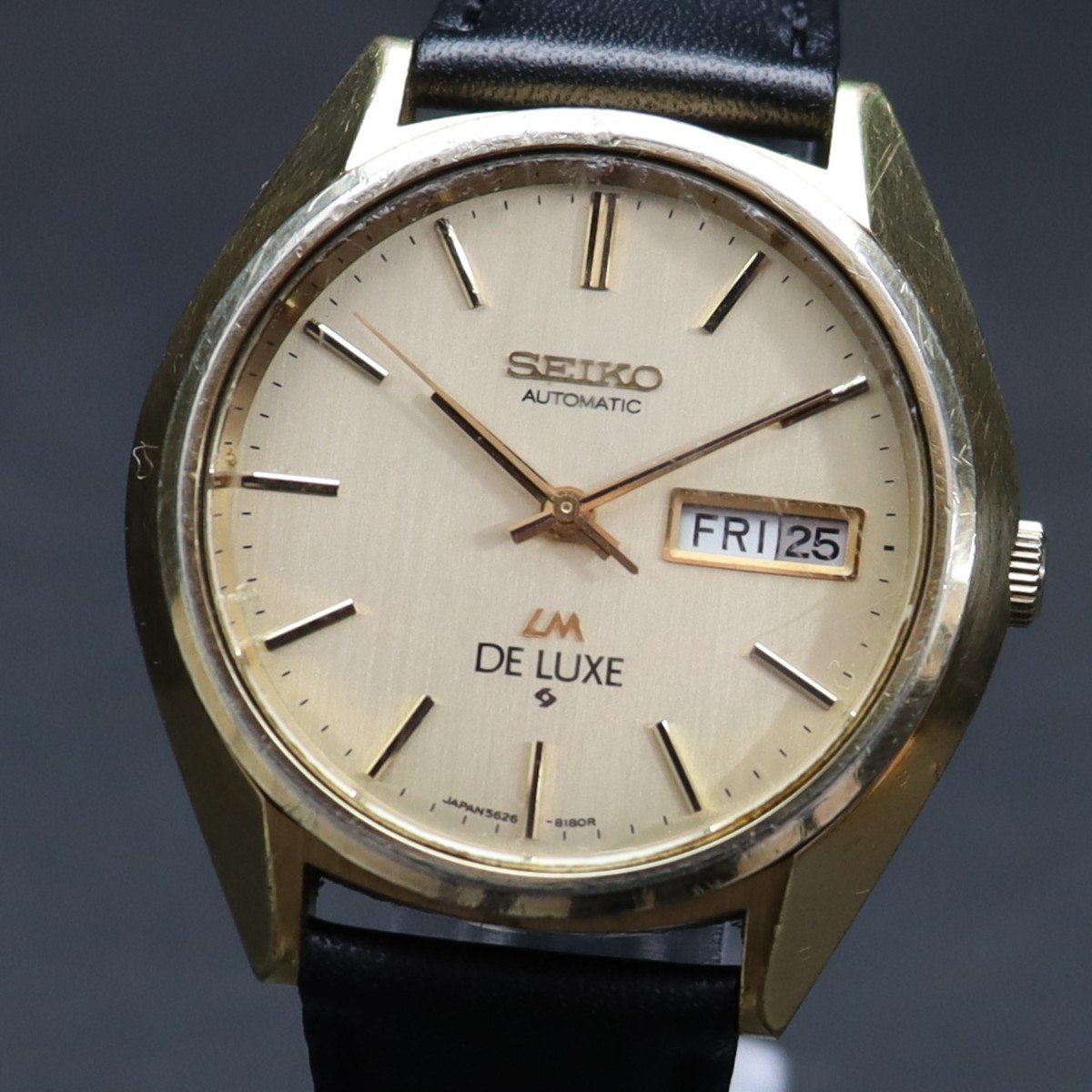 Yahoo!オークション - SEIKO LM DELUXE セイコー ロードマチック Yahoo!オークション - SEIKO LM DELUXE セイコー ロードマチック
