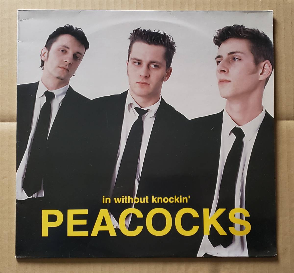 即決！ドイツ盤サイコビリー系LP◎Peacocks『In Without Knockin'』Elmo RecordsELMLP1005 ピーコックス ロカビリー ネオロカ ガレージ_画像1