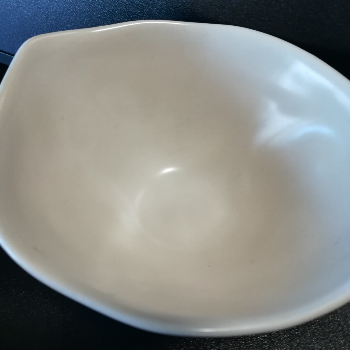 Masters 陶器　小鉢　2枚セット　取り皿　和風　楕円形　葉っぱの形　丸みのある形