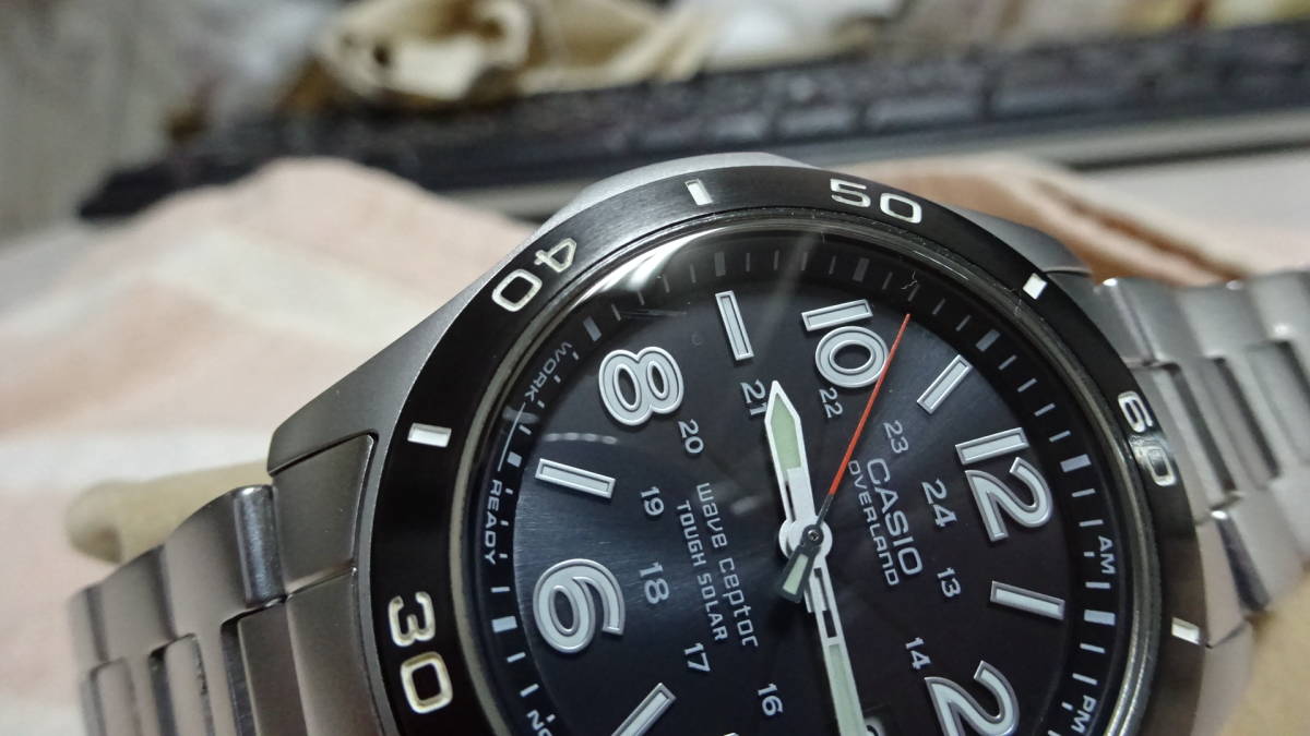 2021最新のスタイル 電波ソーラーCASIO OVERLANDウェブセプターメンズ
