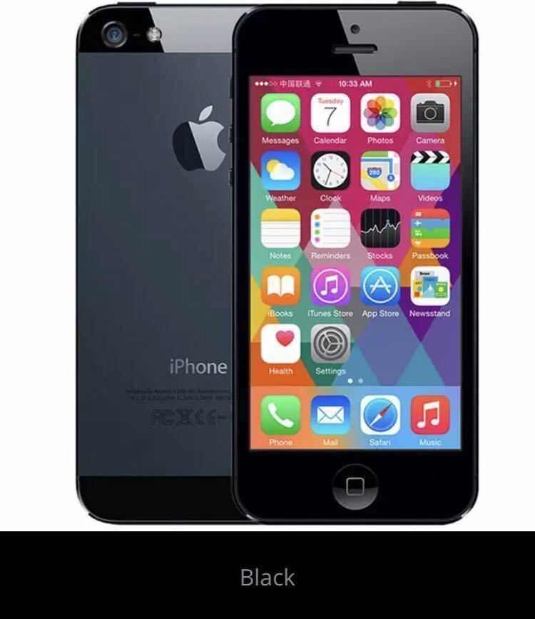 高い品質 iPhone 16GB SIMフリー 完動品 ブラック iPhone5