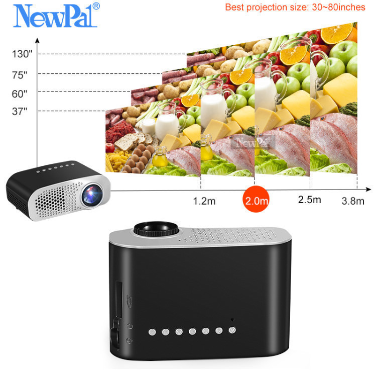 人気超激安 ヤフオク! - Newpal LED ミニプロジェクター ホームシアター... 超激得お得