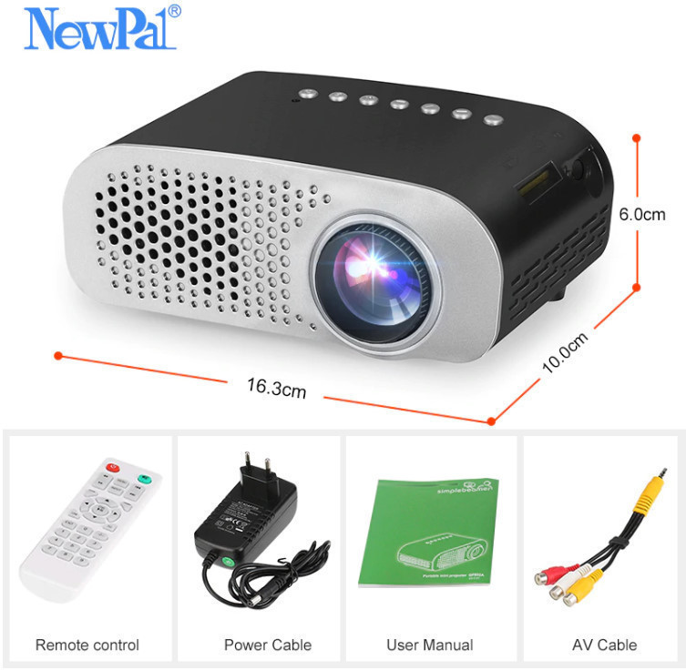 人気超激安 ヤフオク! - Newpal LED ミニプロジェクター ホームシアター... 超激得お得