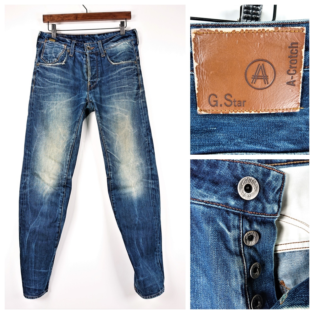 3316B ジースターロゥ G-STAR RAW デニム パンツ ジーンズ ボタン