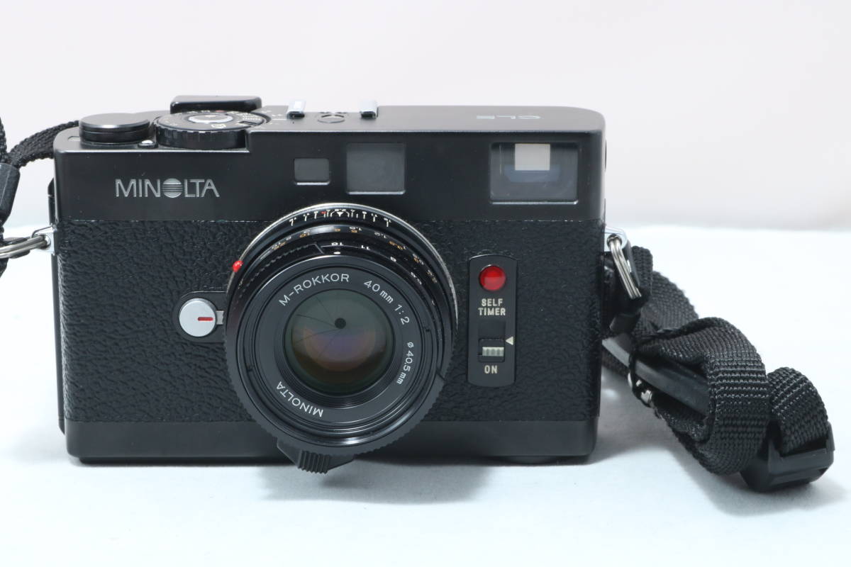 Minolta ミノルタ CLE 本体 M-ROKKOR 40mm f2 レンズセット