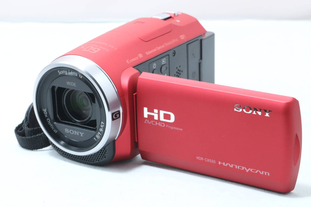 SONY HDR-CX680 ビデオカメラ ほぼ未使用品 極美品 注文割引 nods.gov.ag