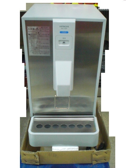 美品 日立 冷水専用 卓上形 ウォータークーラー RW-145P 水道直結式
