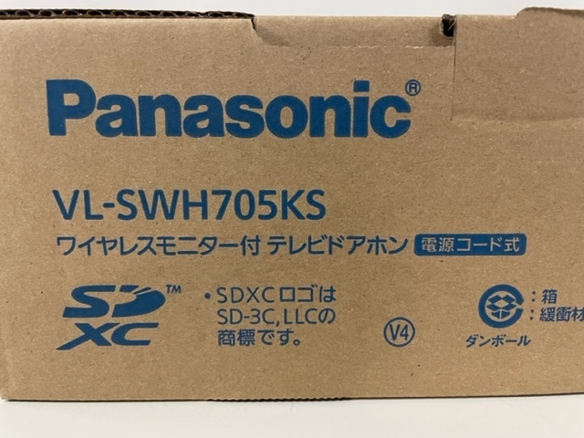现货の通販 【新品　未使用品】パナソニック　インターホン　VL-SWH705KS 防犯カメラ