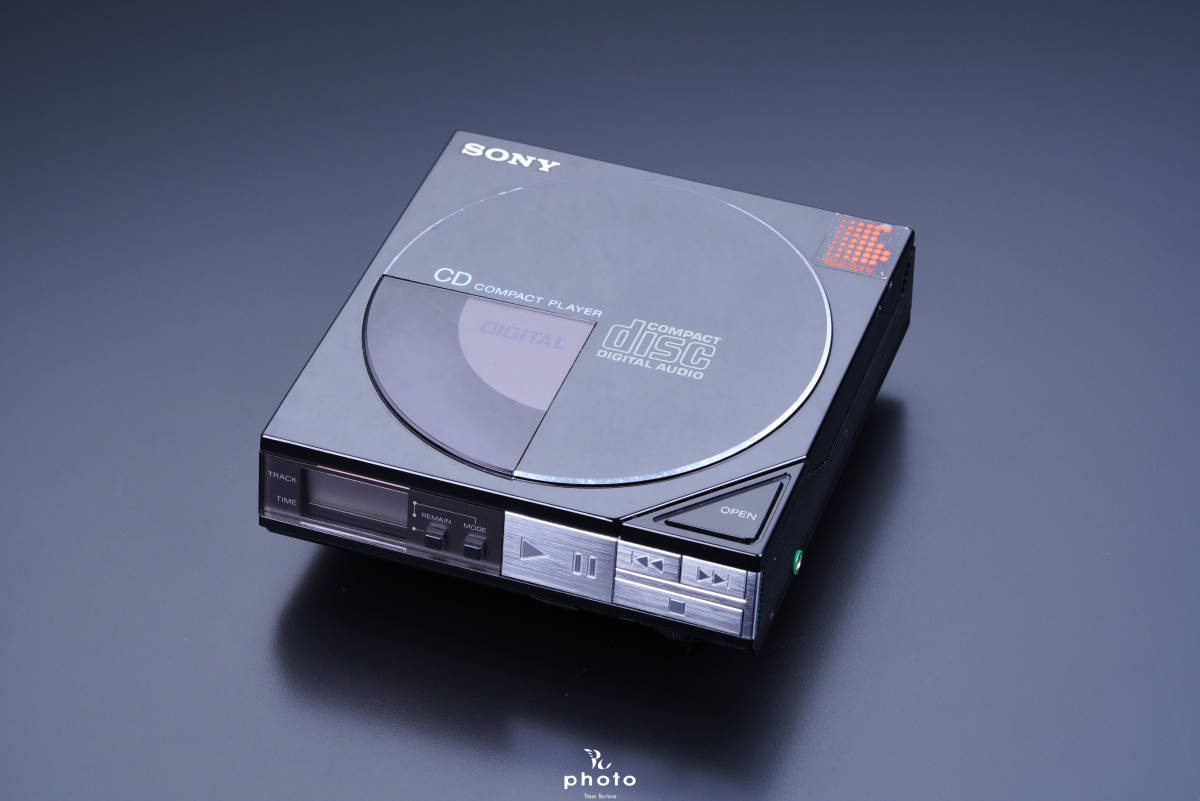 ☆極美品・動作x☆ SONY ソニー 初代 CD DISCMAN ポータブルCD