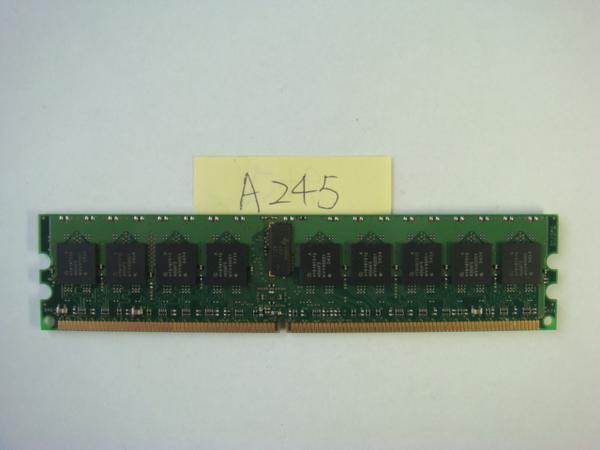 Infineonメモリー/DDR2/400mHZ/1GB/CL3/PC2-3200R/ECC ありの画像3