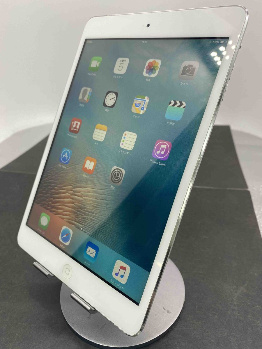 【中古】 中古 Apple iPad mini 第1世代 64GB SOFTBANK WIFI ホワイト MD545J/A 本体 iPad本体
