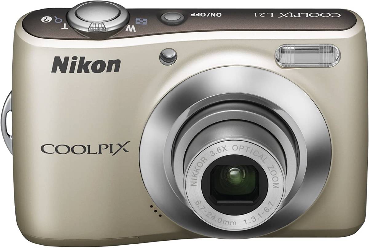 特価ブランド Nikon デジタルカメラ COOLPIX クールピクス 中古品 シルバー L21 最大43%OFFクーポン