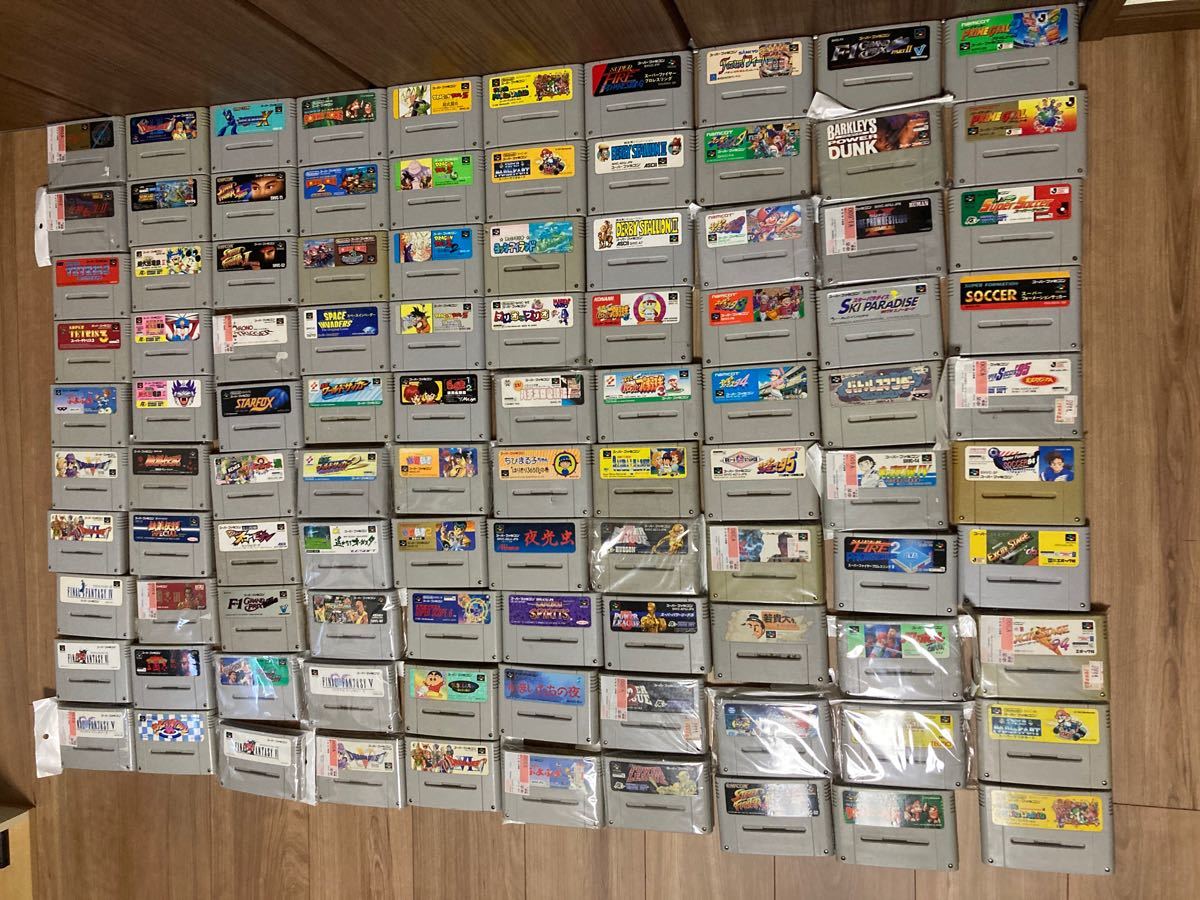 スーパーファミコンソフト 100本 まとめ売り カセット Nintendo