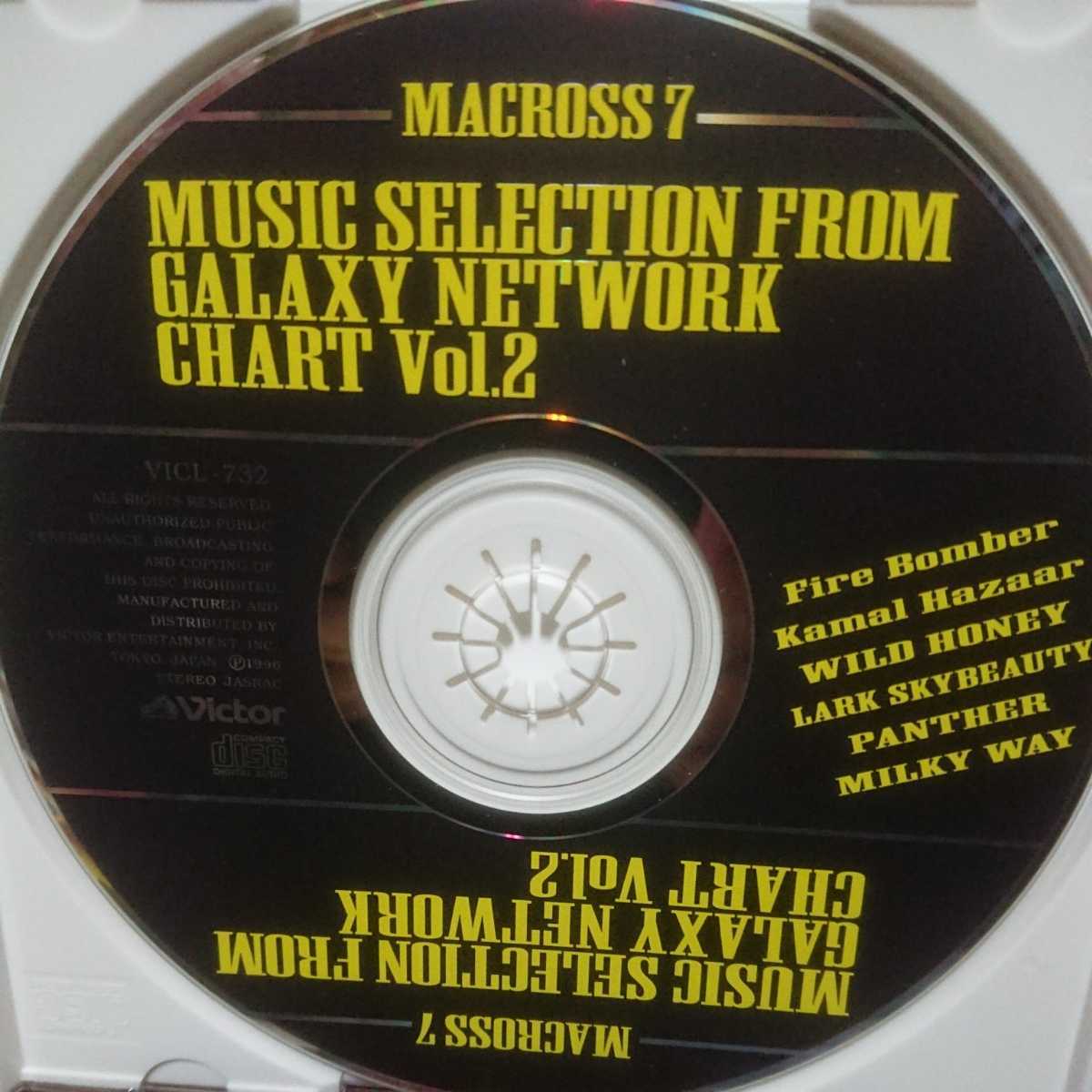 ■J■ マクロス7 「MUSIC SELECTION FROM GALAXY NETWORK CHART Vol.2」の画像5