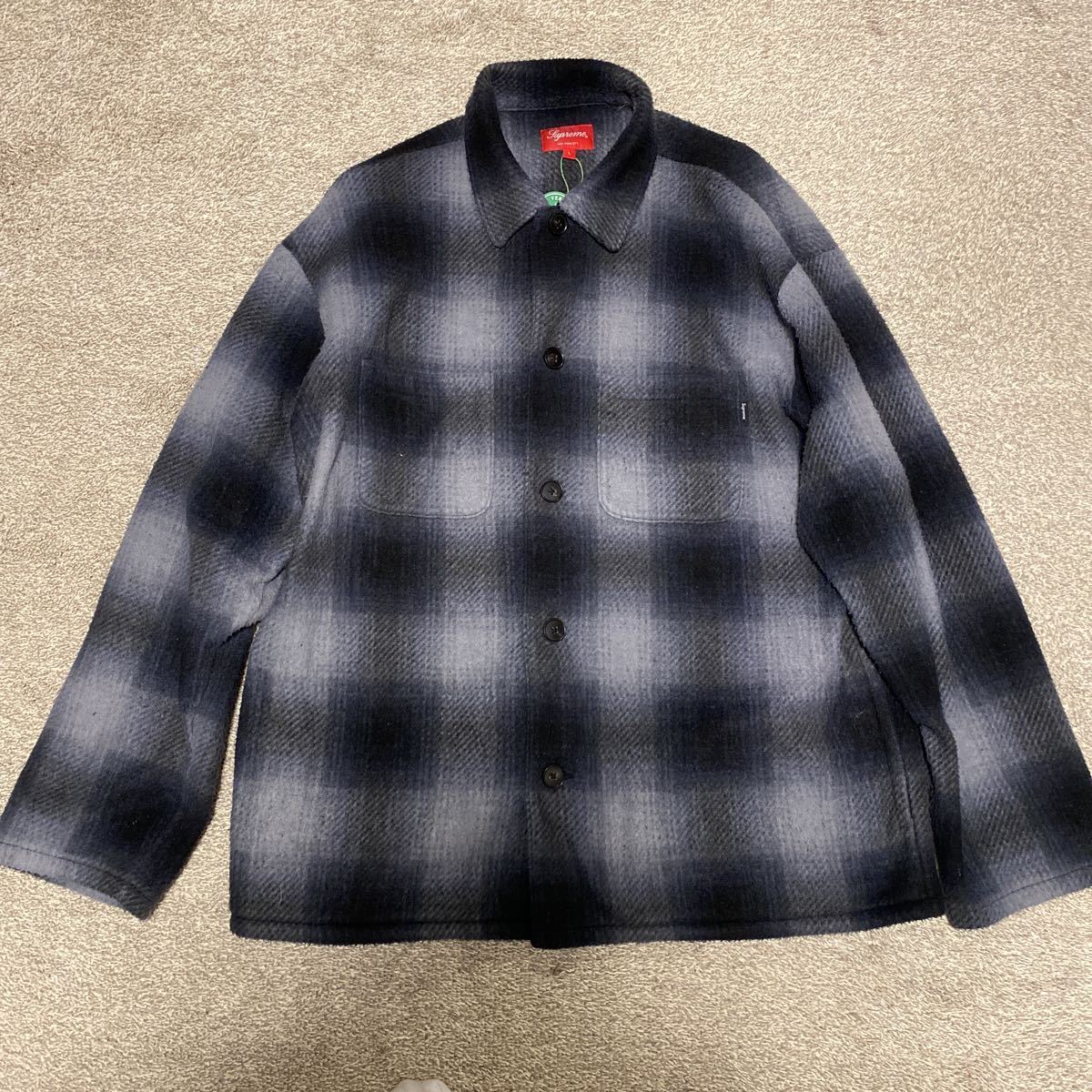 日本限定モデル】 Shirt チェック Shadow Fleece トップス Plaid SUPREME Harusaki Tori no