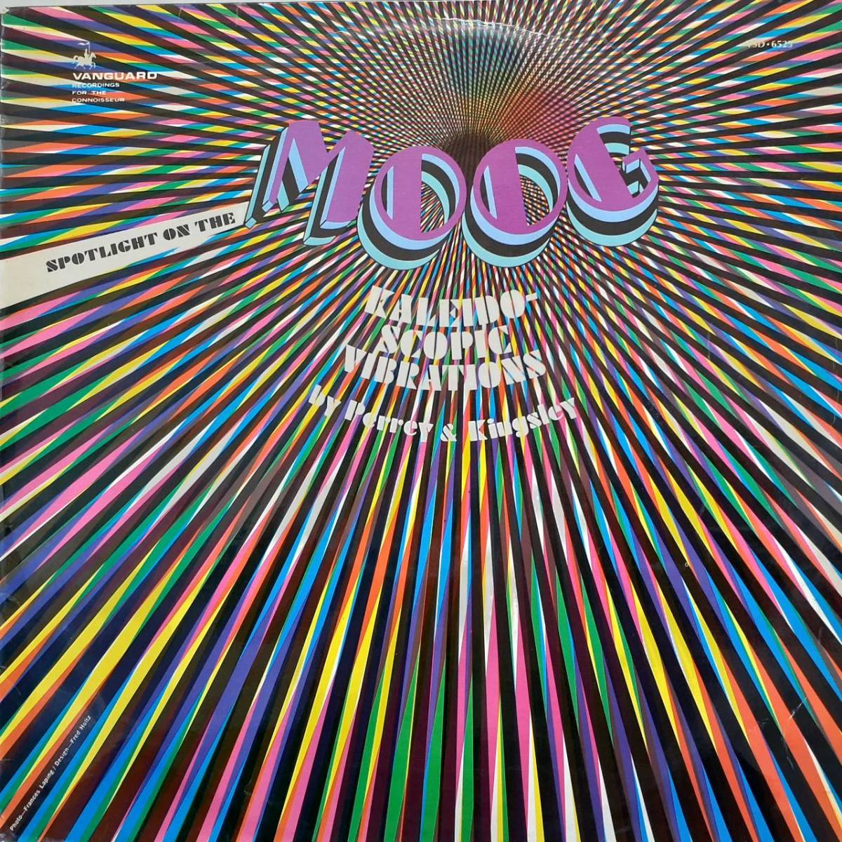 英VANGUARDオリジLP！Perrey&Kingsley / Spotlight On The Moog Kaleidoscopic Vibrations 71年 ムーグ YMO 電子音楽 Jean Jacques Gershon_画像1