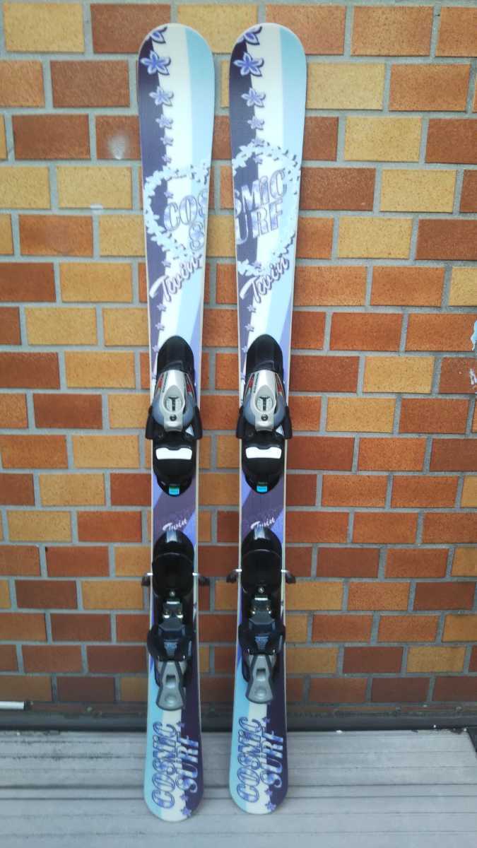 ブランド品専門の コスミックサーフ ミッドスキー 120cmケース付き - スキーボード