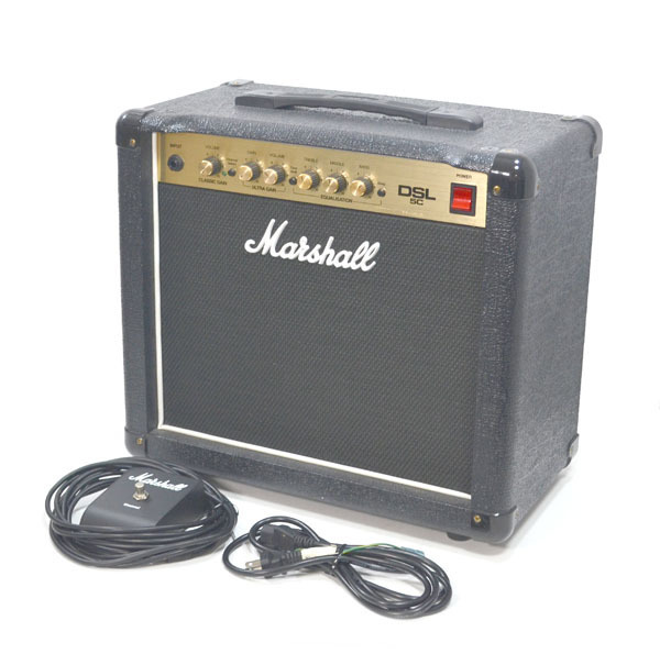 ☆フットスイッチ付!Marshall マーシャル DSL5C 真空管 ギターアンプ