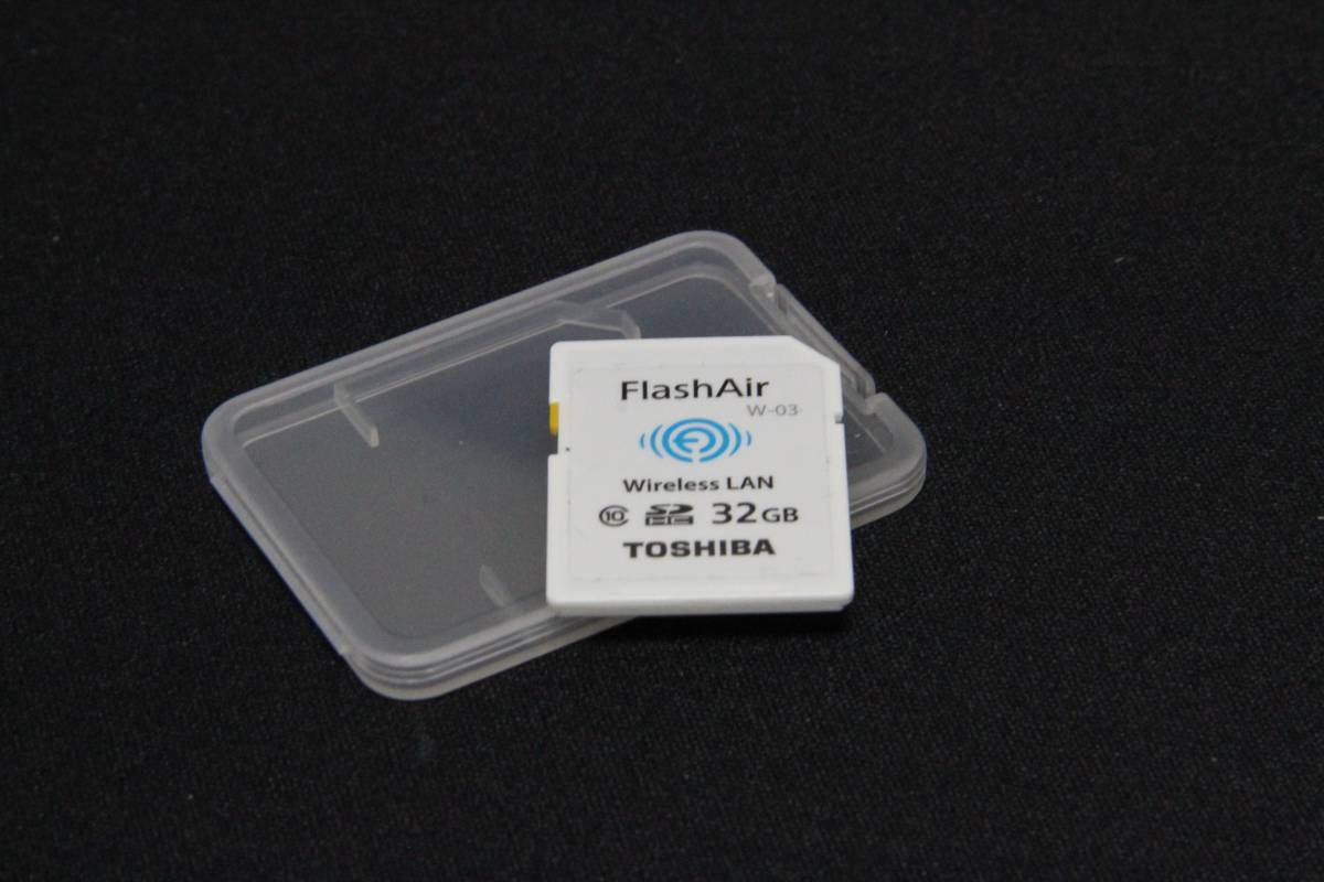 TOSHIBA 最大53％オフ！ 東芝 無線LAN搭載SDHCカード 評判 FlashAir 32GB W-03