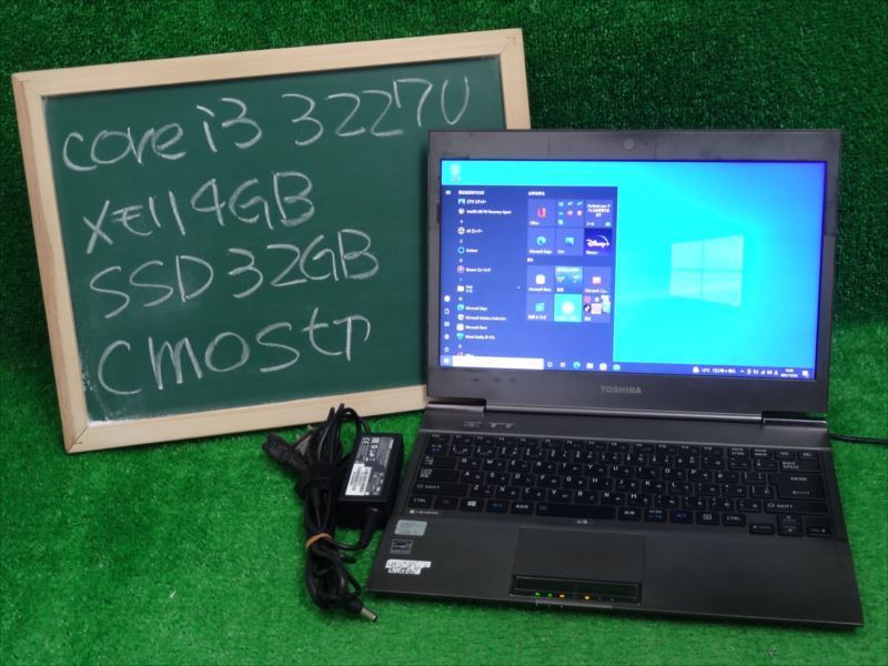 1780 Windows10 Core i3 3227 1.9GHz メモリ4GB HD320GB 13.3インチ Wi-fi 東芝 R632 H  PR632HFAX33A7X ジャンク