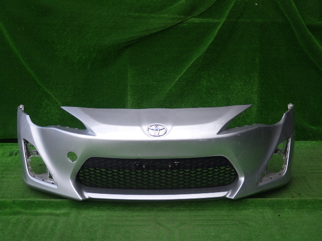 ZN6 前期 トヨタ 86 純正フロントバンパー ハチロク シルバー