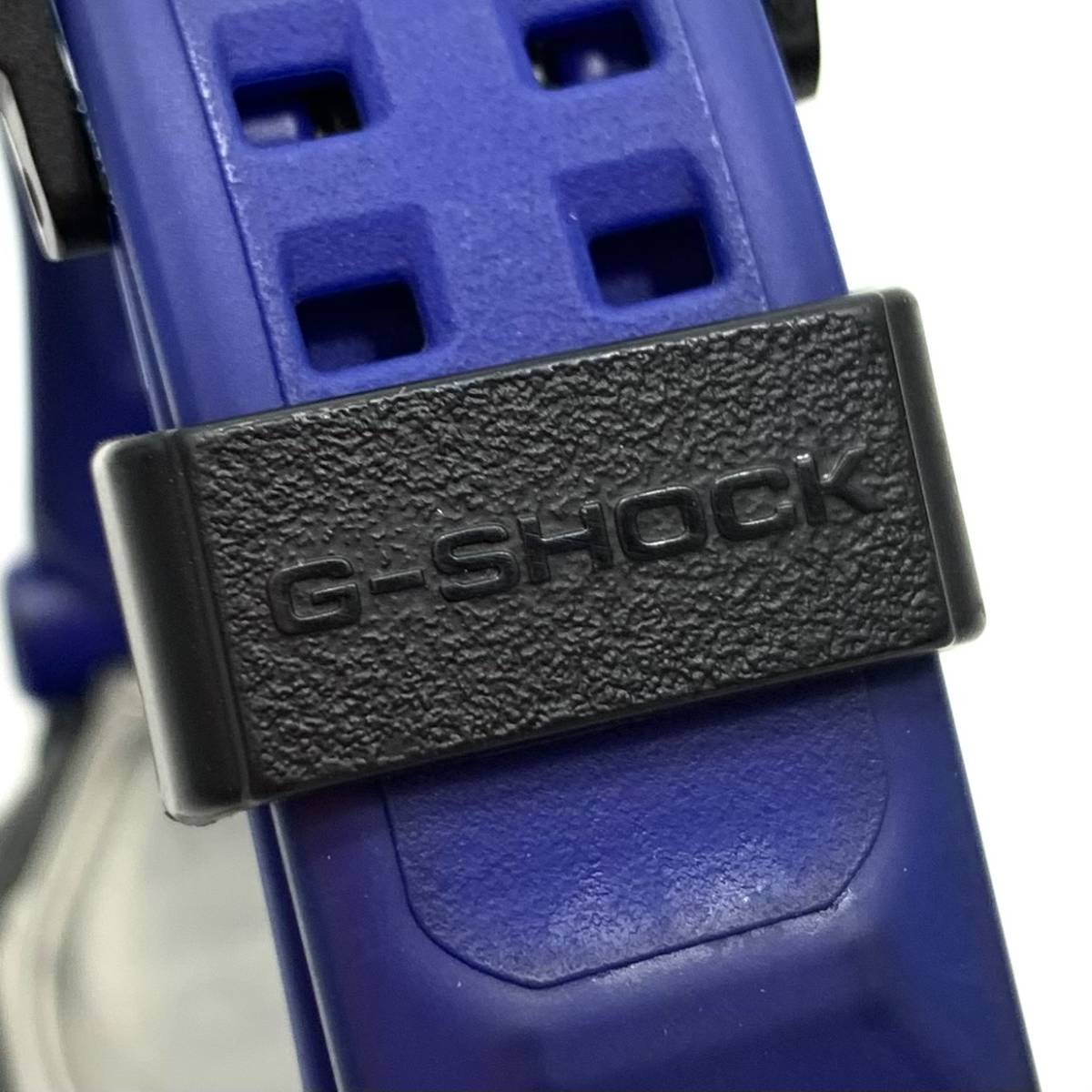 ▽CASIO カシオ GR-B200 G-SHOCK Gショック グラビティマスター カーボンコアセンサー デジアナ クォーツ 腕時計 メンズ ブラック ブルー_画像7