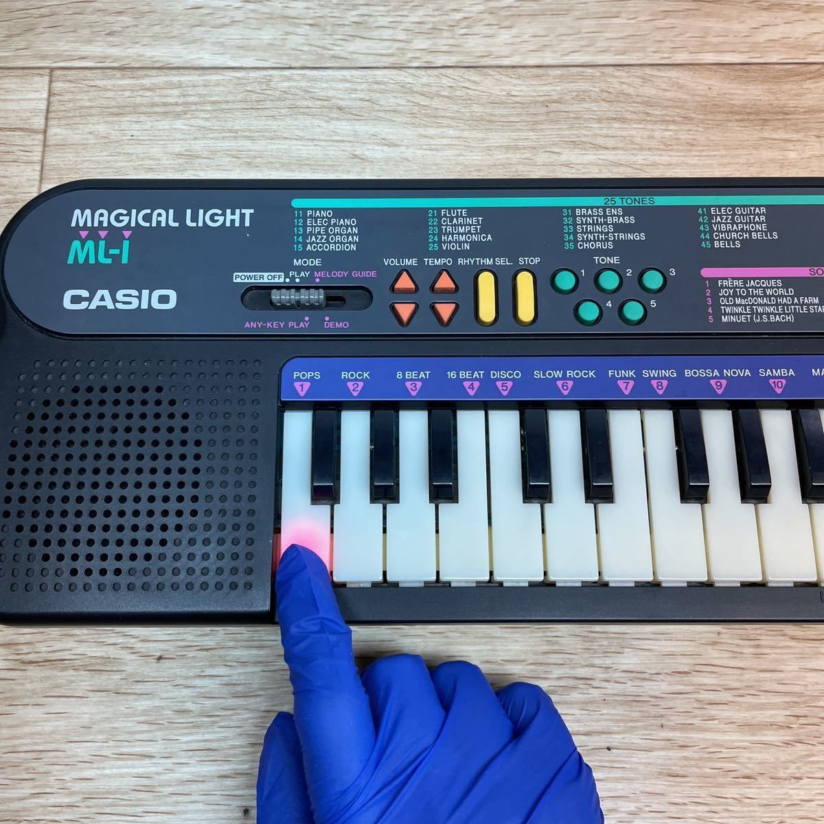 Yahoo!オークション - CASIO カシオ ミニキーボードMAGICAL Yahoo!オークション - CASIO カシオ ミニキーボードMAGICAL