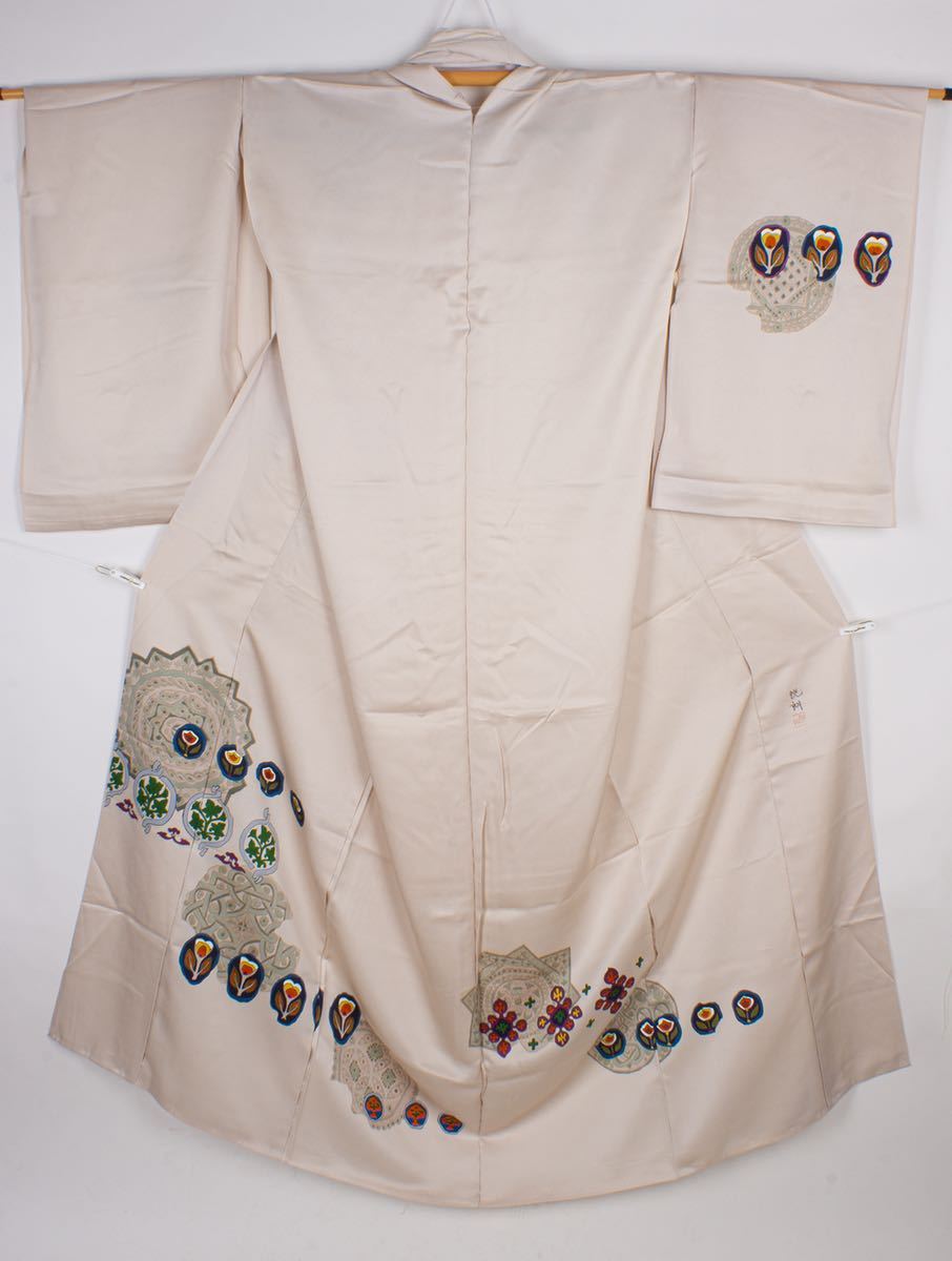 未使用 着物 和服 訪問着 定価:375,000円 正絹 婦人用 レディース シルク ⑧-11