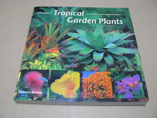  foreign book TROPICAL GARDEN PLANTS * Yupack. charge verification please.