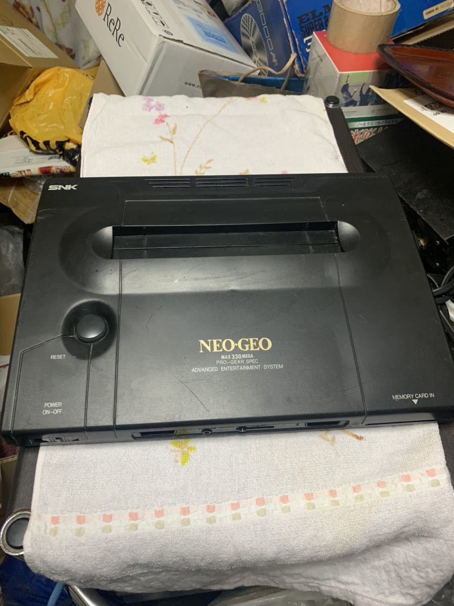 SNK NEO-GEO 本体のみ!動作品! visitafyon.org