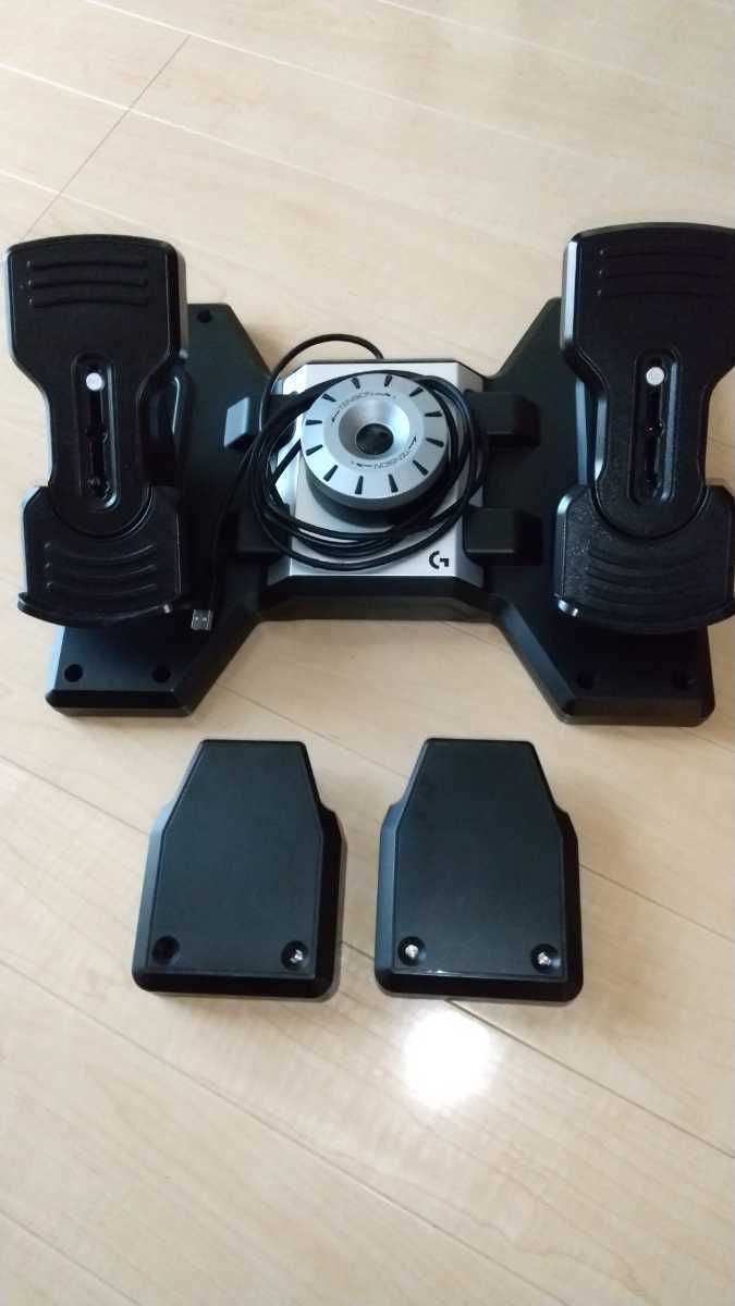 Logicool FLIGHT RUDDER PEDALS ロジクール フライト ラダー ペダル Logicool FLIGHT RUDDER PEDALS ロジクール フライト ラダー ペダル
