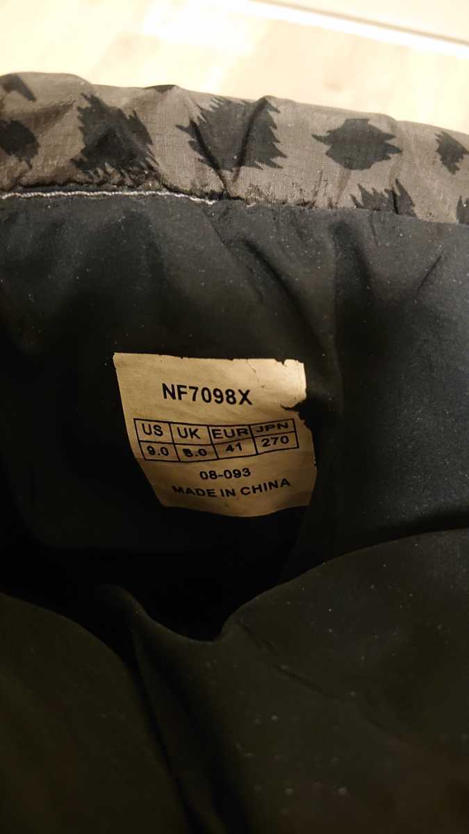 【美品】X-girl×THE NORTH FACE コラボ 27.5cm ノースフェイス ヌプシ エックスガール スノーブーツ 検)XLARGE Dr.martens レイン 上質直営通販 【美品】x-girl ヌプシ ブーツ 24.0 FACE NORTH ✖️THE ブーツ